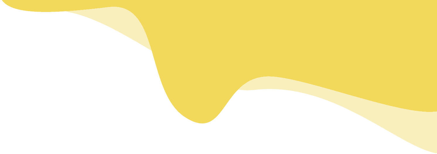 Yellow wave shape illustration